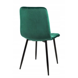 Scaunele din velur pentru dining în culoarea verde