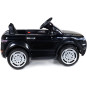 Mașină electrică de copil de calitate, cu comandă, de culoare neagră.